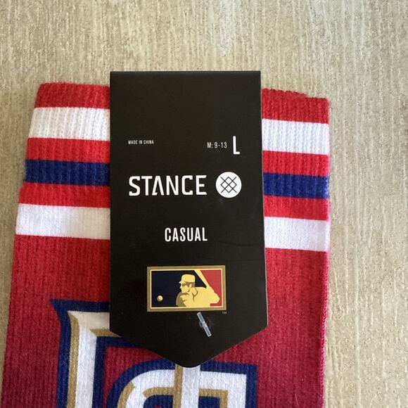 Stance MLB City Connect Washington Nationals Socks Baseball Large 9-13 Brand New - Picture 3 of 9